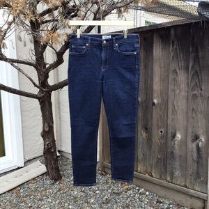 Agolde Premium Denim Jeans Dark Wash Straight Fit Size 30x25